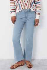 Cortefiel Cropped flared jeans SENSATIONAL Blue
