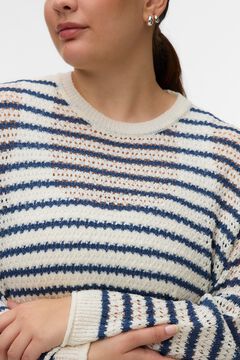 Vero Moda Curve Jersey punto fino calado talla grande