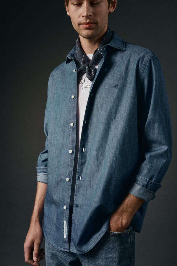 OOTO Camisa vaquera Blue