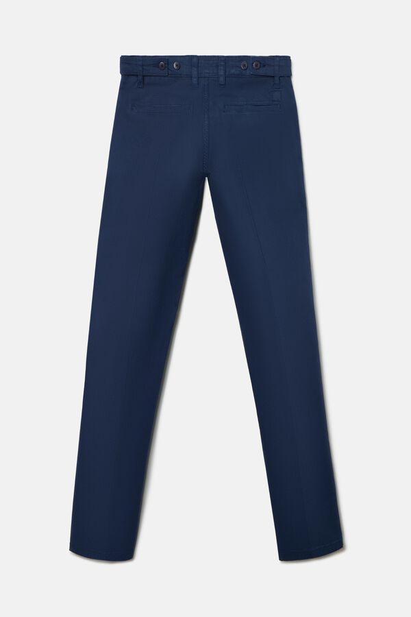 Silbon Pantal&oacute;n sport chino pinza Azul marino