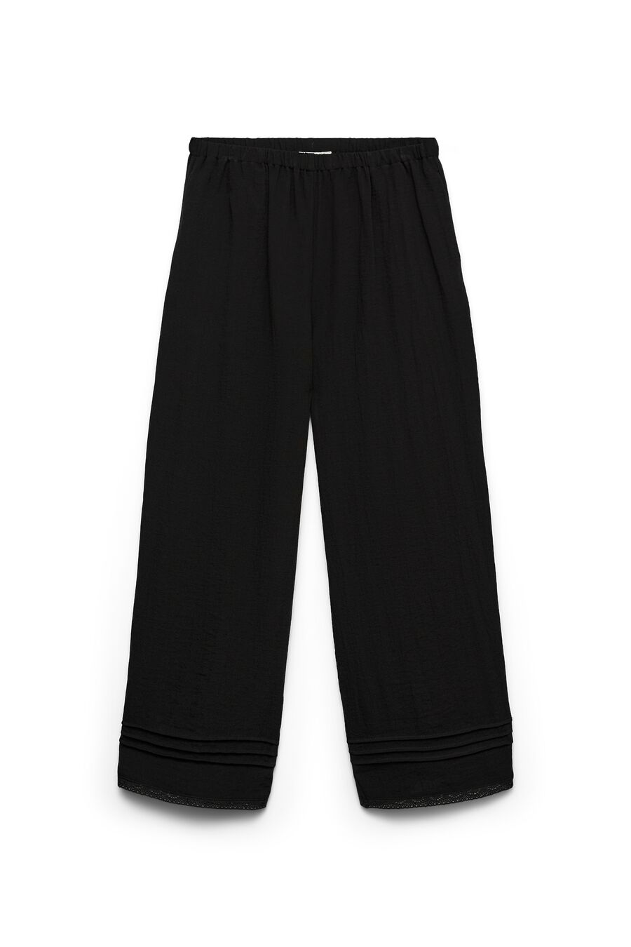 Pantalón ancho con cintura elástica