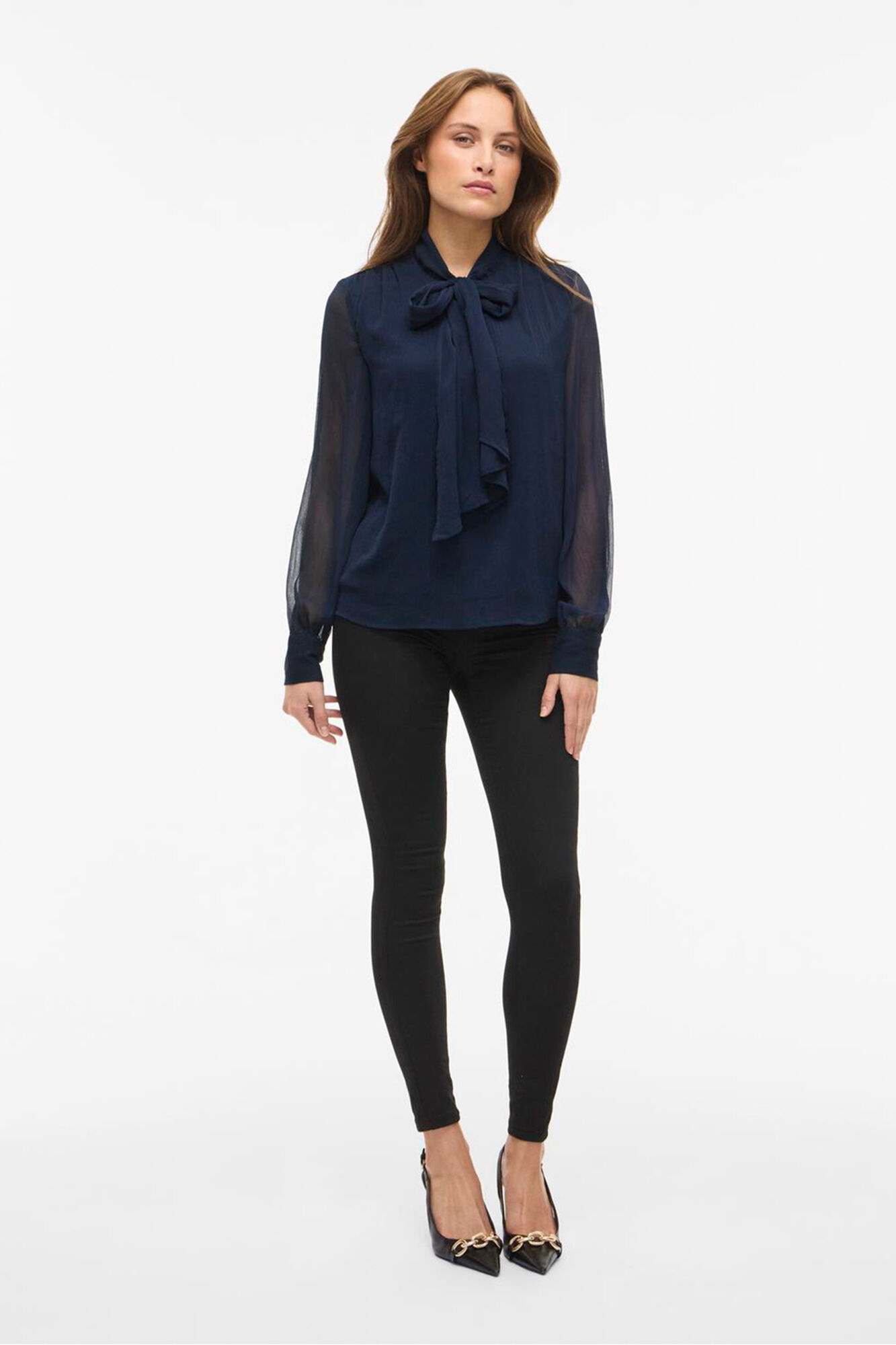 Vila Blusa de manga larga