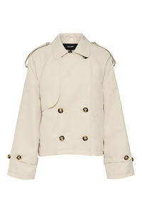 Vero Moda Gabardina curta gola de aba