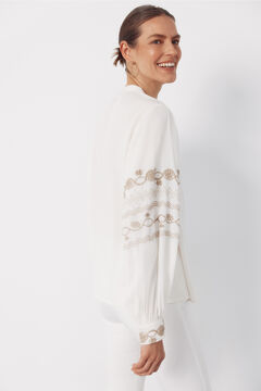 Cortefiel Blusa bordada