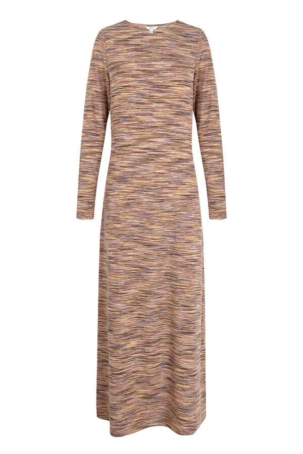 Slowlove Vestido punto melange Multicolor