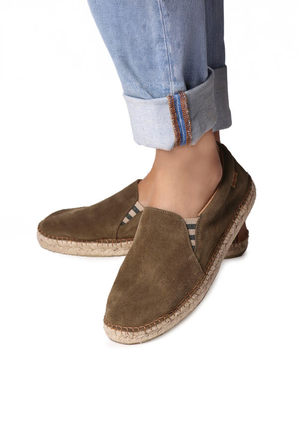 Toni Pons Alpargata para hombre Kaki