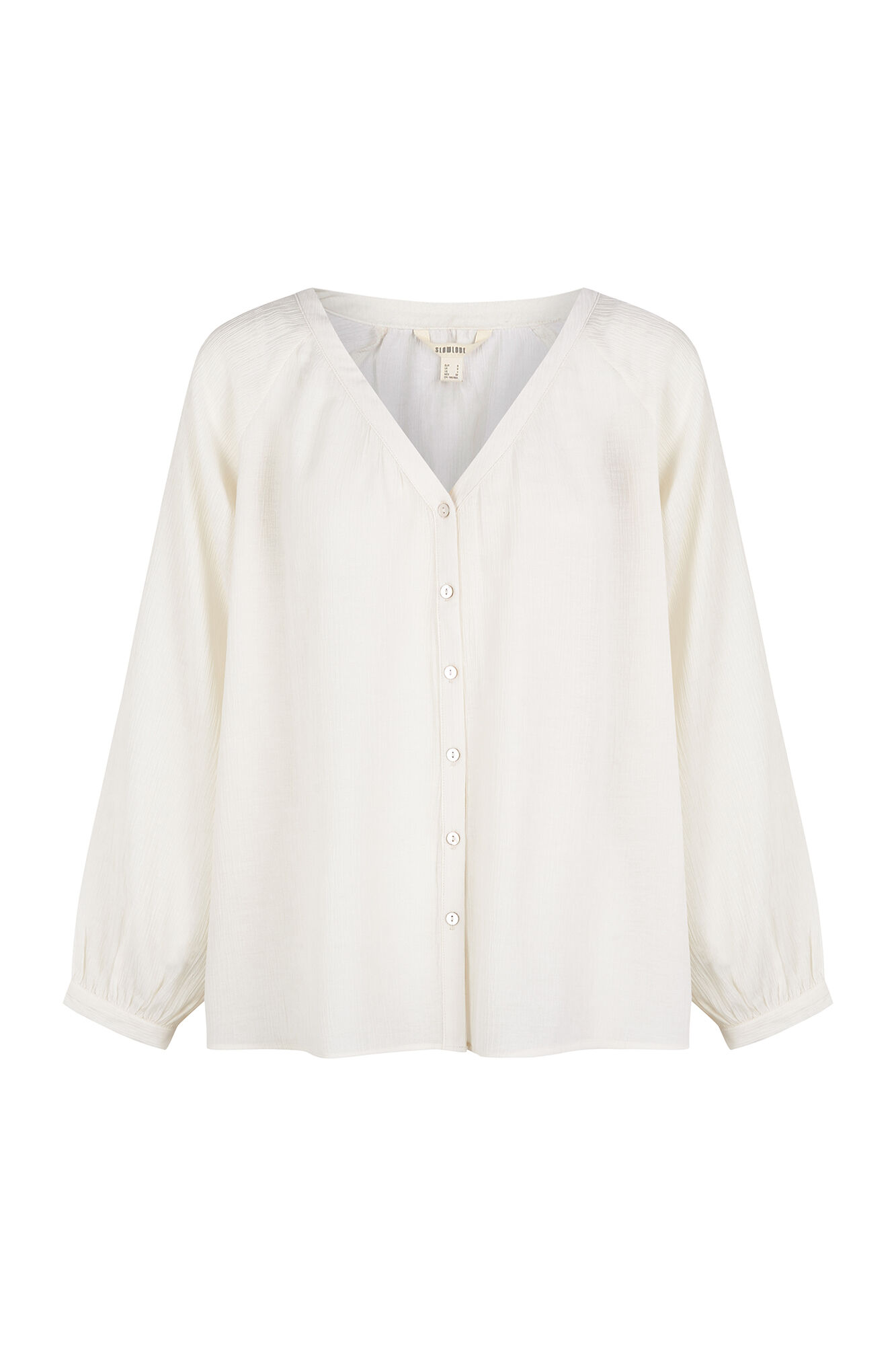 Slowlove Blusa plisada fluida