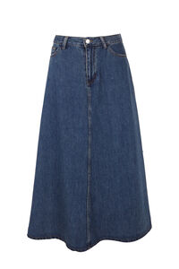 Slowlove Falda Larga Vaquera