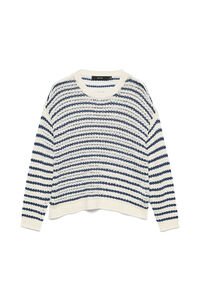 Vero Moda Jersey de punto calado de manga larga