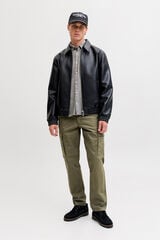 Jack & Jones Pantal&oacute;n cargo relaxed Verde oscuro