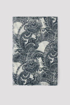 Cortefiel Len&ccedil;o estampado paisley