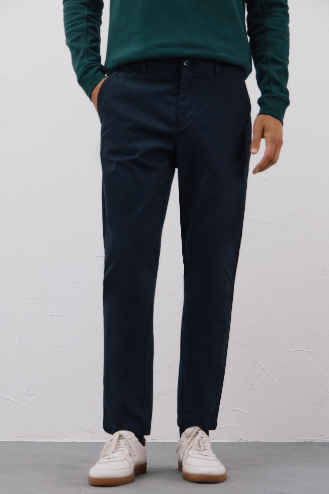 Cortefiel Pantal&oacute;n chino confort regular fit
