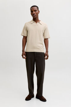 Jack & Jones Camisola em malha gola polo