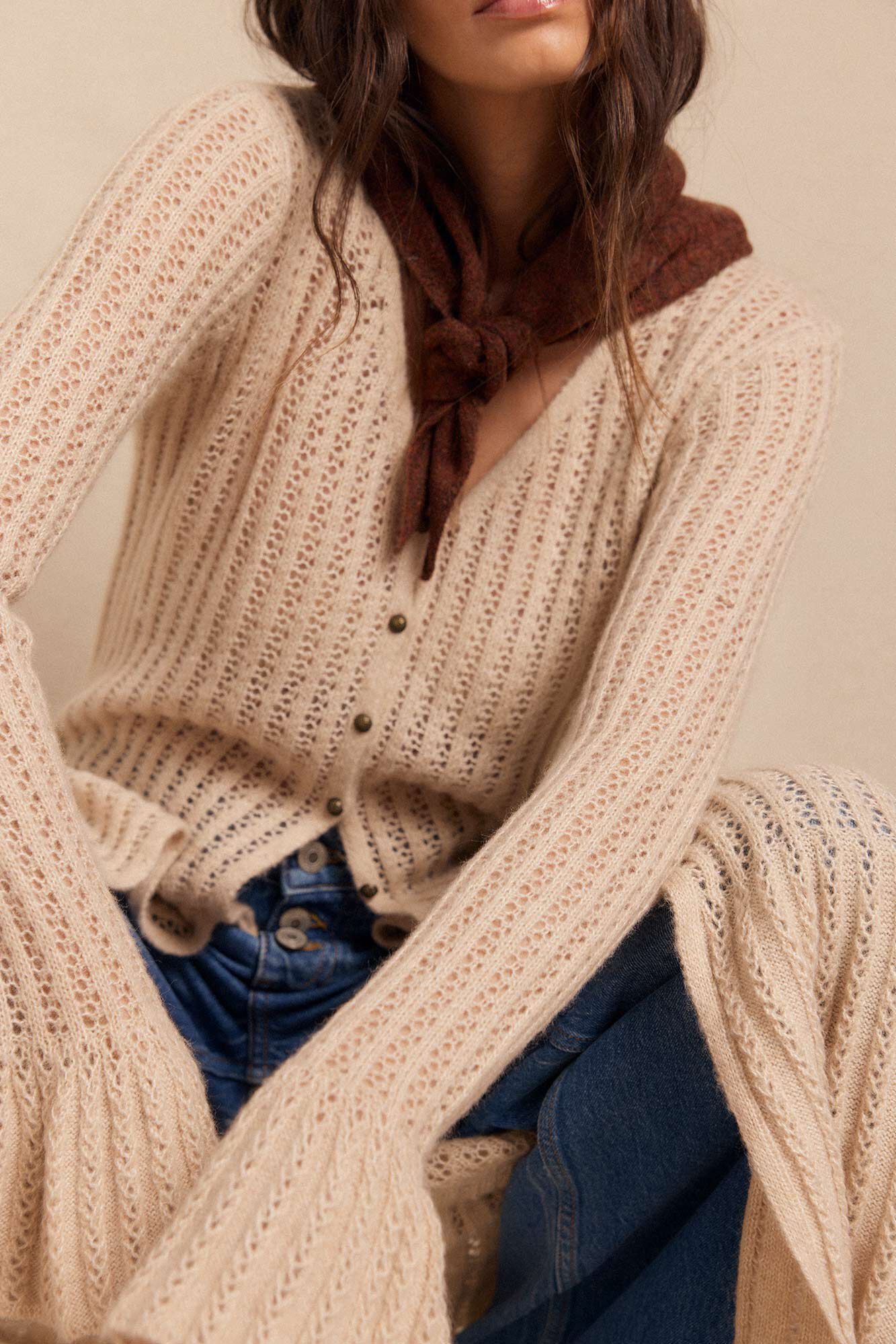 Slowlove Chaqueta larga punto