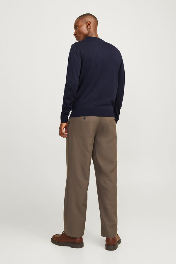 Jack & Jones Camisola relaxed em algod&atilde;o Azul