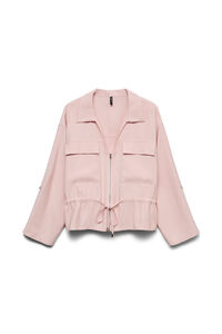 Vero Moda Casaco leve com gola camiseira