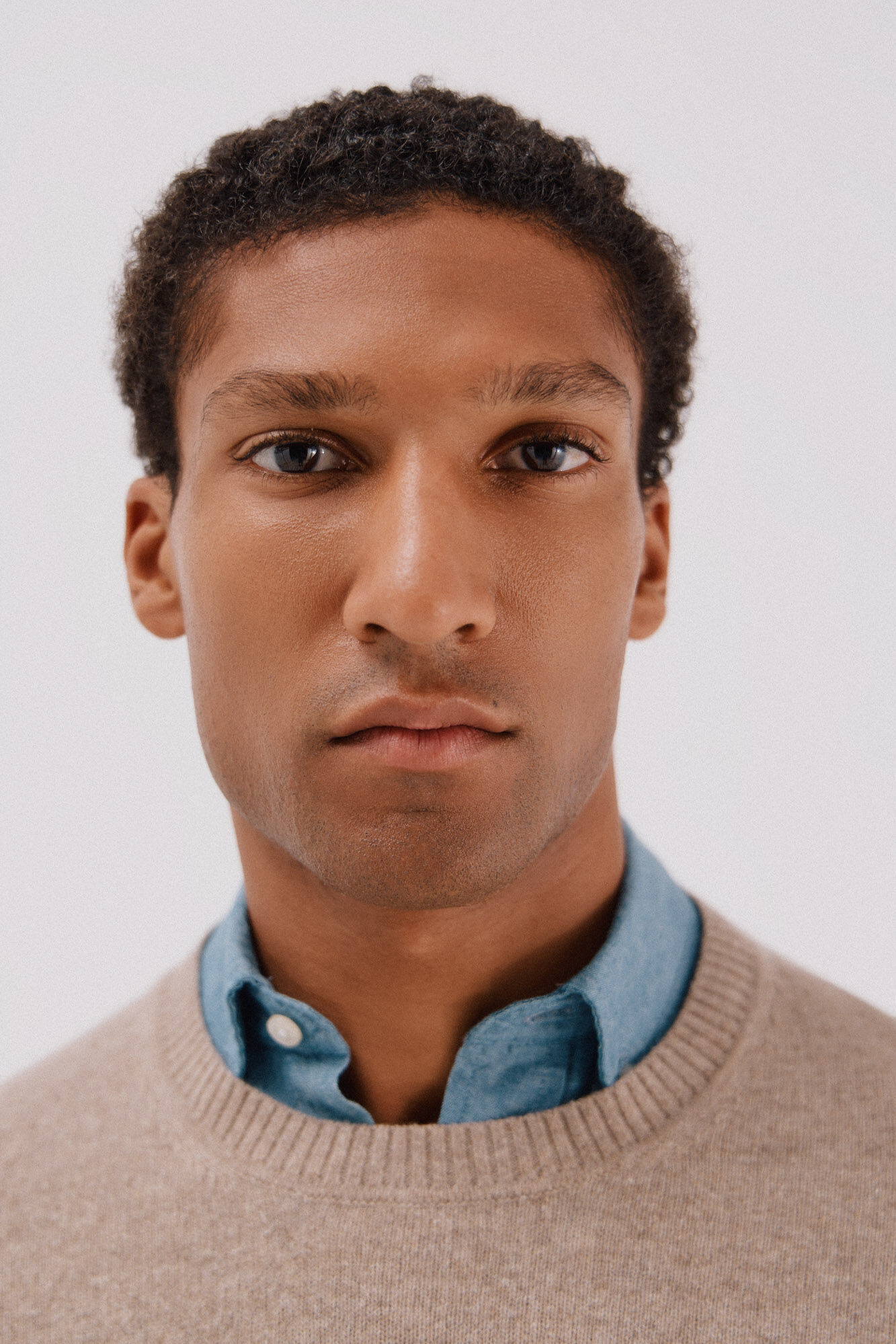 Cortefiel Jersey lana lambswool cuello redondo