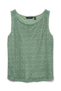 Vero Moda Top dise&ntilde;o crochet de manga sisa