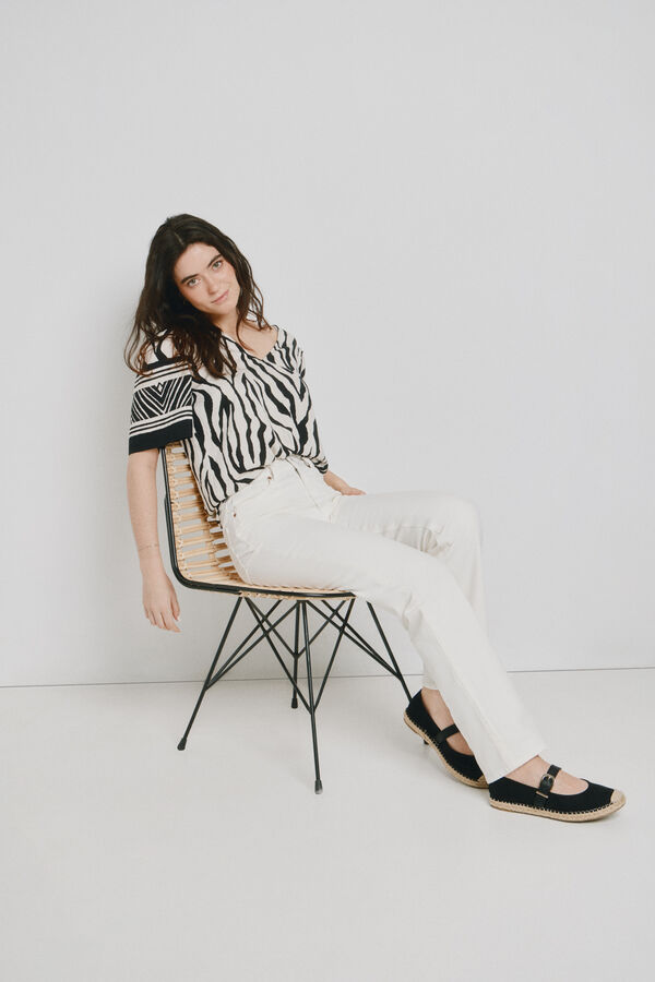 Vero Moda Top de manga corta Negro