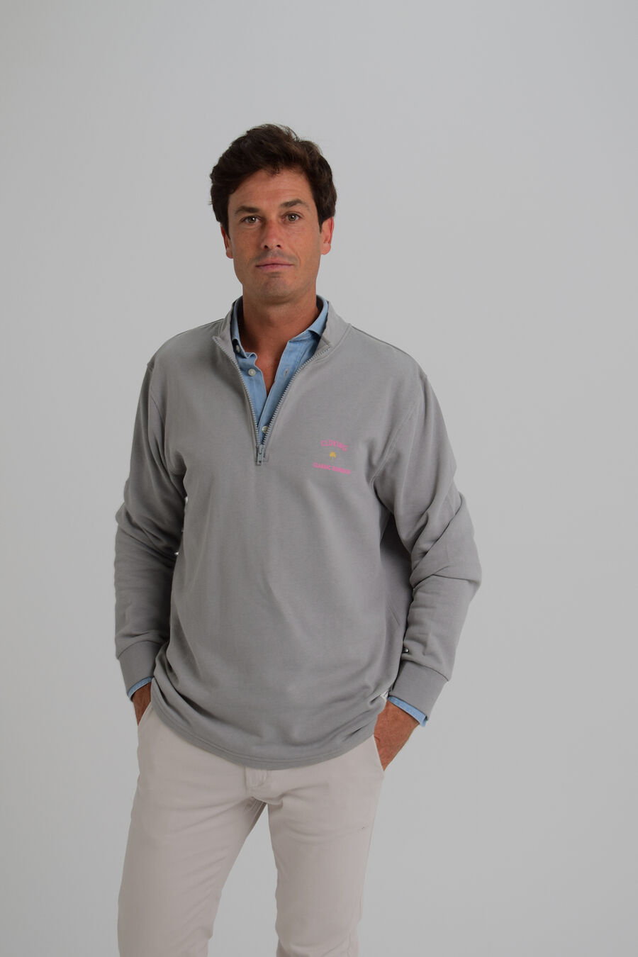Sudadera Cremallera Cloking Club