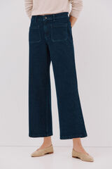 Cortefiel pantalones marine bolsillos Blue