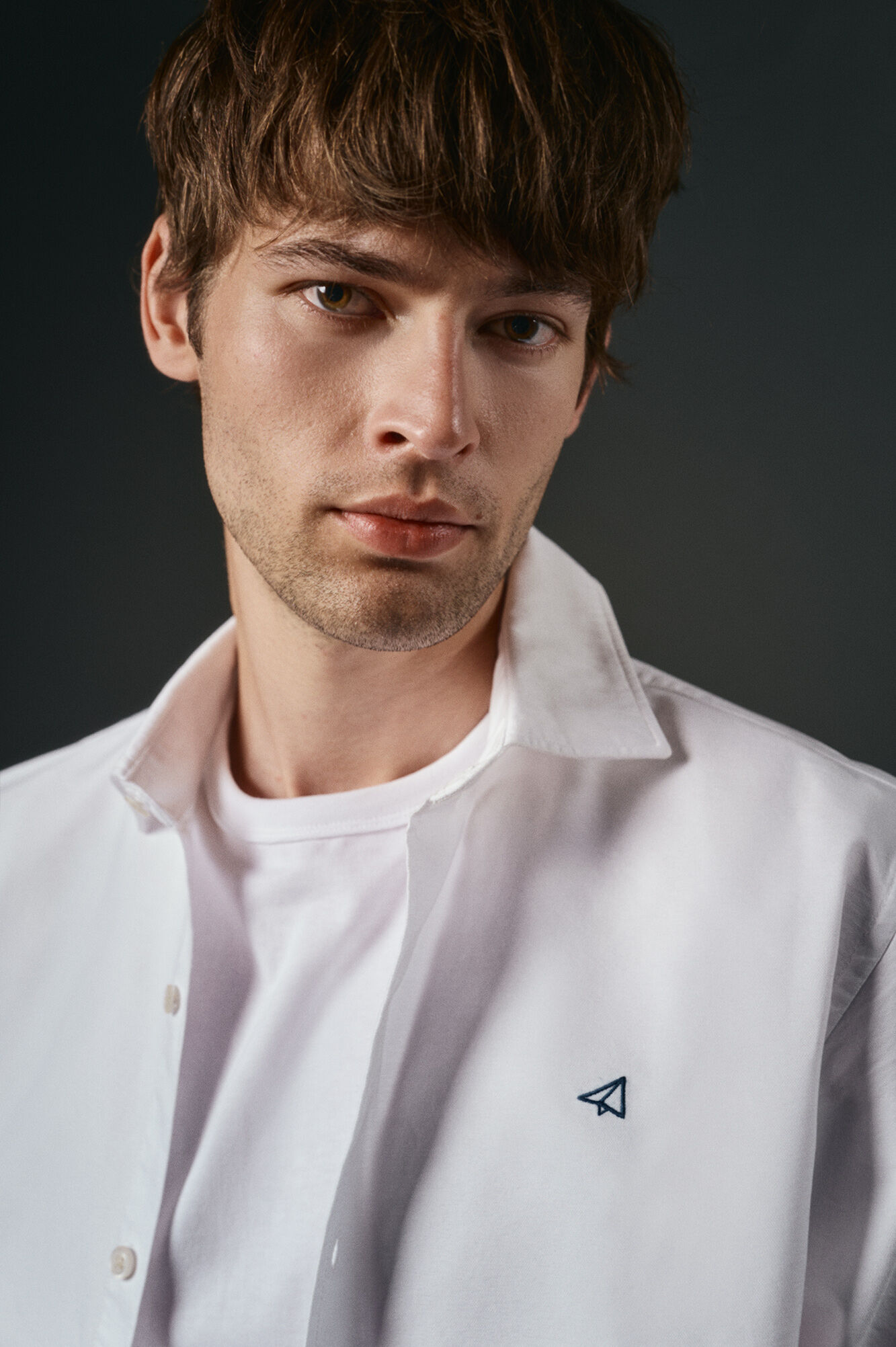 OOTO Camisa oxford liso