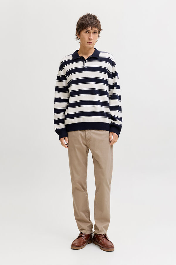 Jack & Jones Pantal&oacute;n b&aacute;sico regular Beige