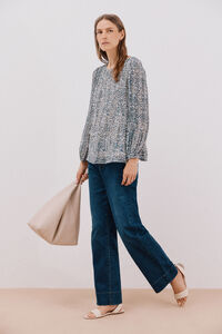 Cortefiel Blusa plissada