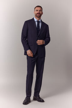 OOTO Pantal&oacute;n traje raya diplom&aacute;tica