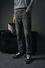 OOTO Pantal&oacute;n vaquero slim fit Gris