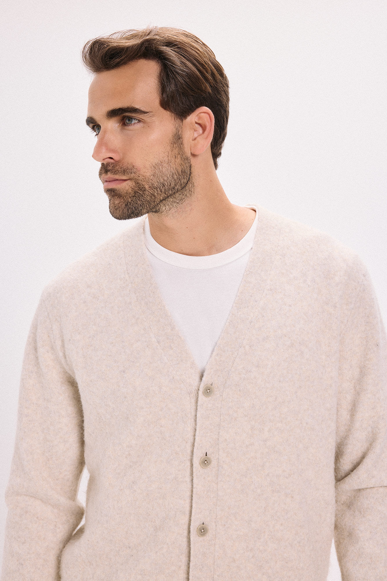 Jack & Jones C&aacute;rdigan b&aacute;sico de punto liso