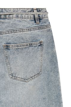 Vero Moda Falda denim larga
