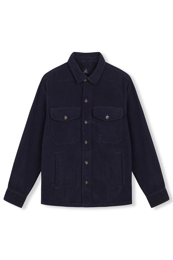 OOTO Corduroy overshirt Navy