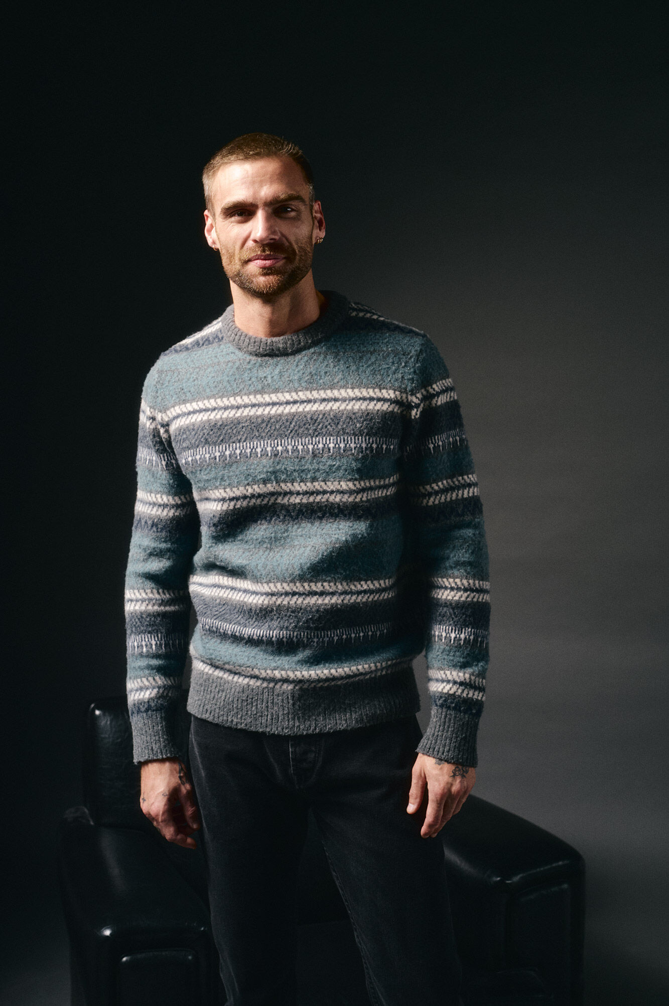 OOTO Jersey navide&ntilde;o cuello caja