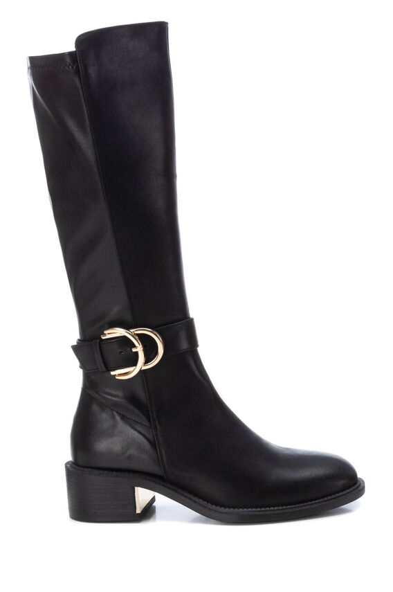Bota mosquetera polipiel