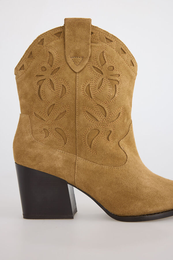 Slowlove Bota de croute de Botins Castanho