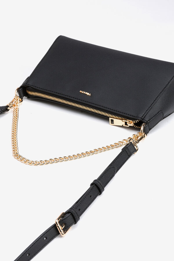 Vilanova Bolso bandolera con cadena Black