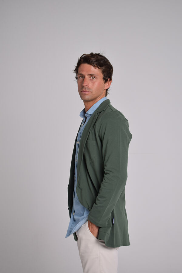 Cloking Chaqueta Piqu&eacute; Singapore Verde