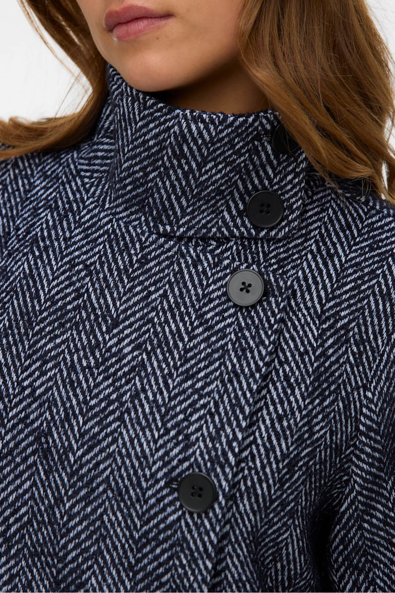 Vero Moda Blus&atilde;o com estrutura espiga