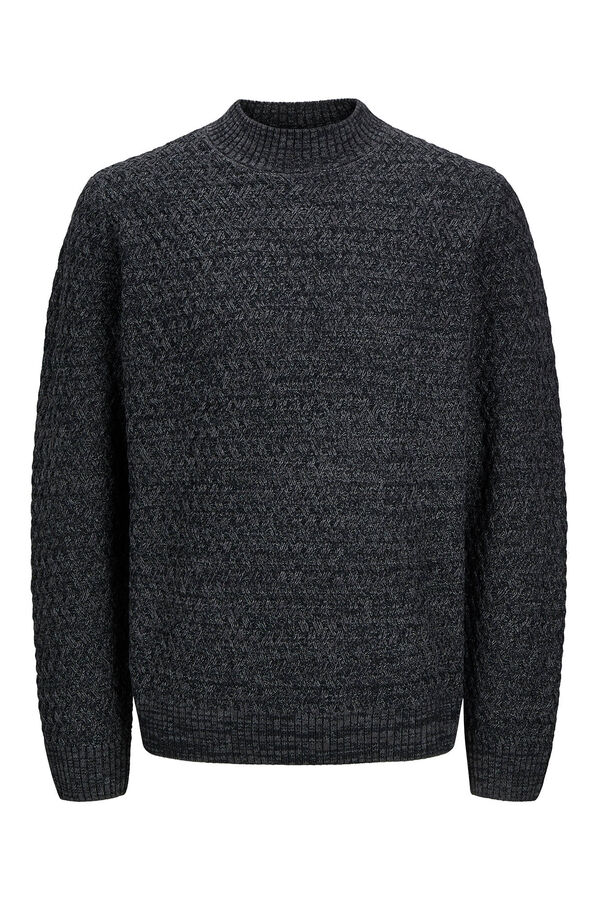 Jack & Jones Textured jumper Black