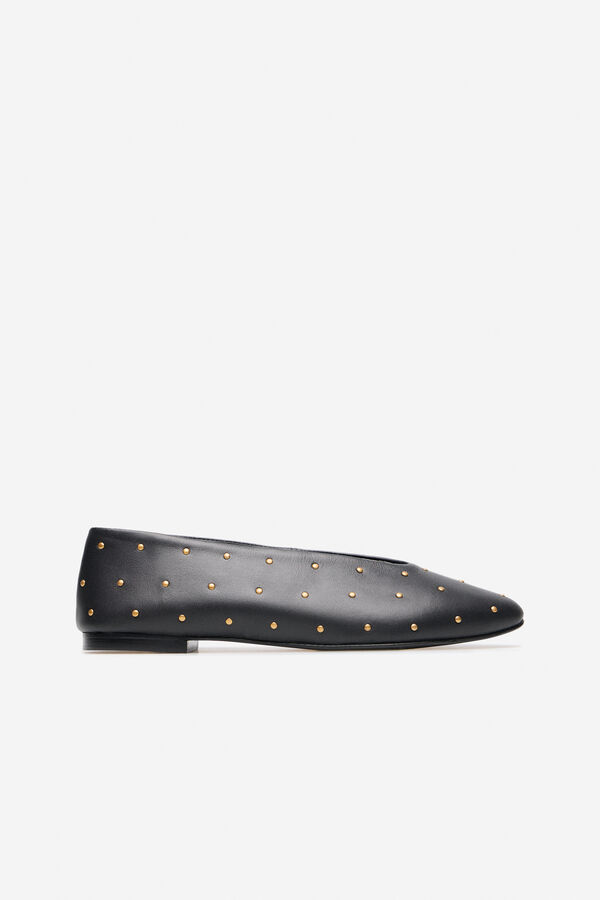 Cortefiel Ballet flat Black