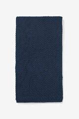 Vilanova Pa&ntilde;uelo Rectangular Plisado Azul