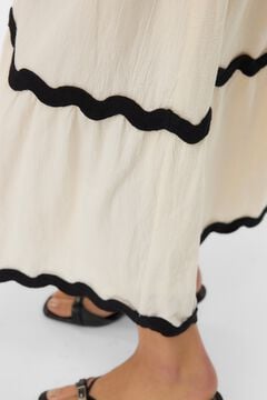 Vero Moda Saia comprida com detalhes bordados
