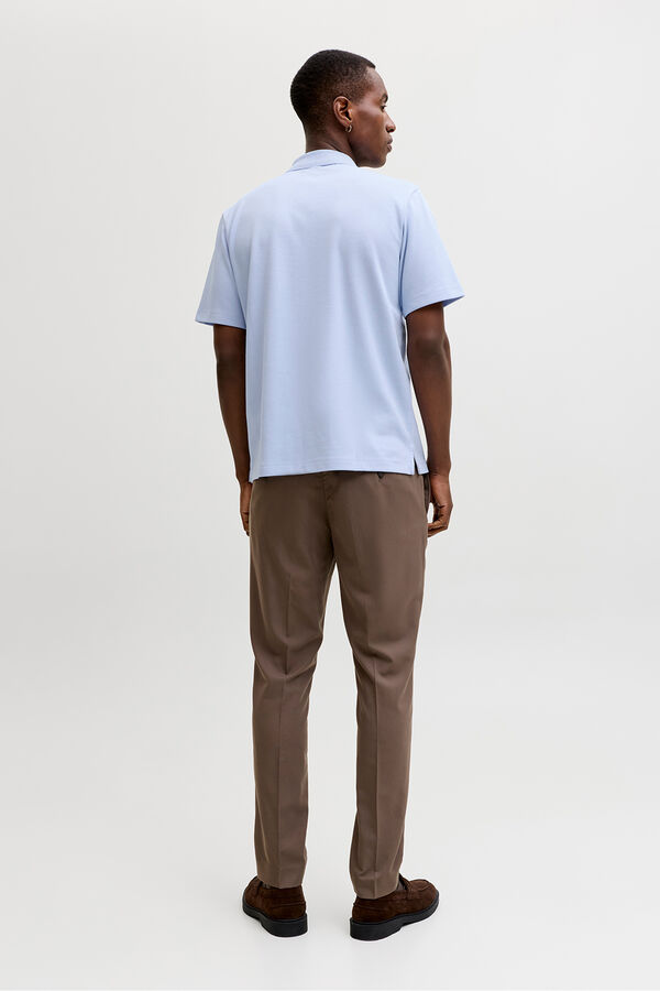 Jack & Jones Polo cuello cremallera Azul