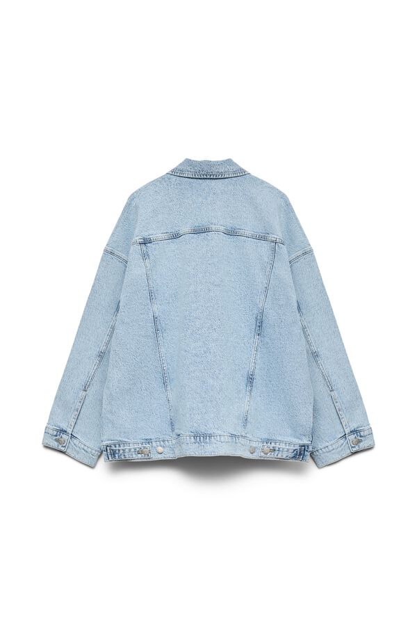 Vero Moda Curve Chaqueta vaquera talla grande Azul