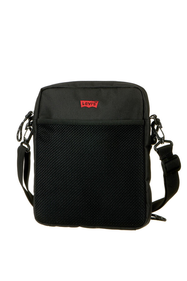 Levi's Dual Strap North-South Shoulder Bag Black