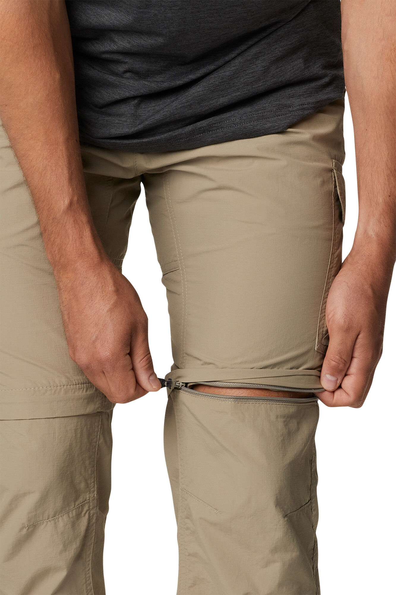 COLUMBIA Grt Omni Dry Trousers Men's XL Half Zipped Off Legs zipped Bottoms  | eBay