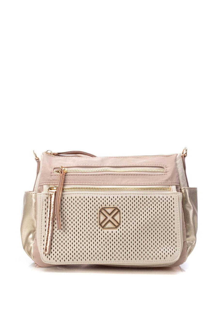 Bolso pequeño bandolera metalizado