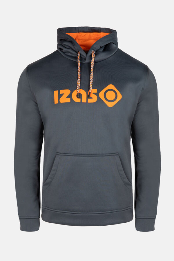 Izas Sudadera con logotipo gris