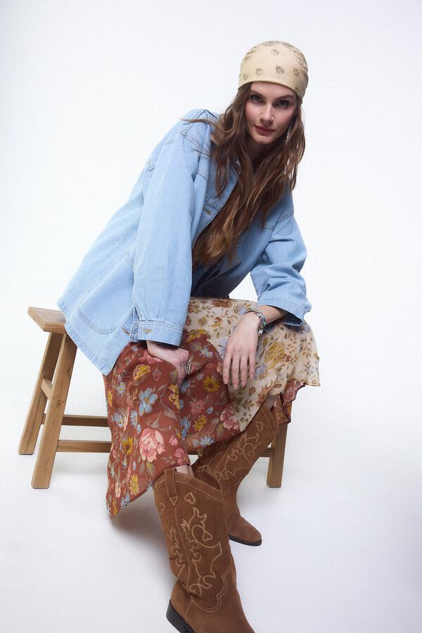 Slowlove Cazadora vaquera barn Azul